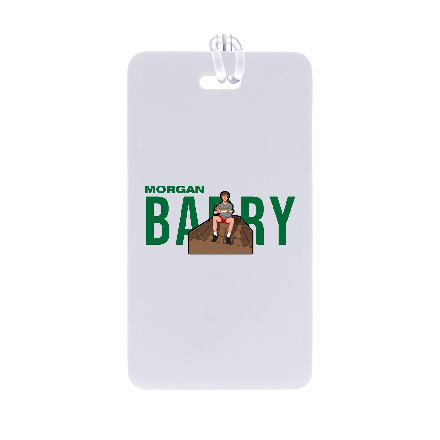 Bag Tag — Player Name in Classic