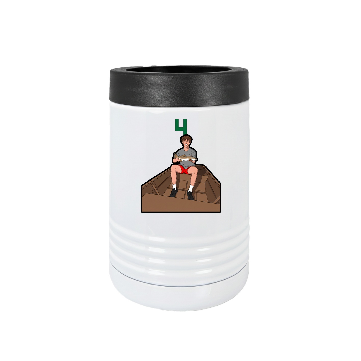 Beverage Holder — Number Top in White