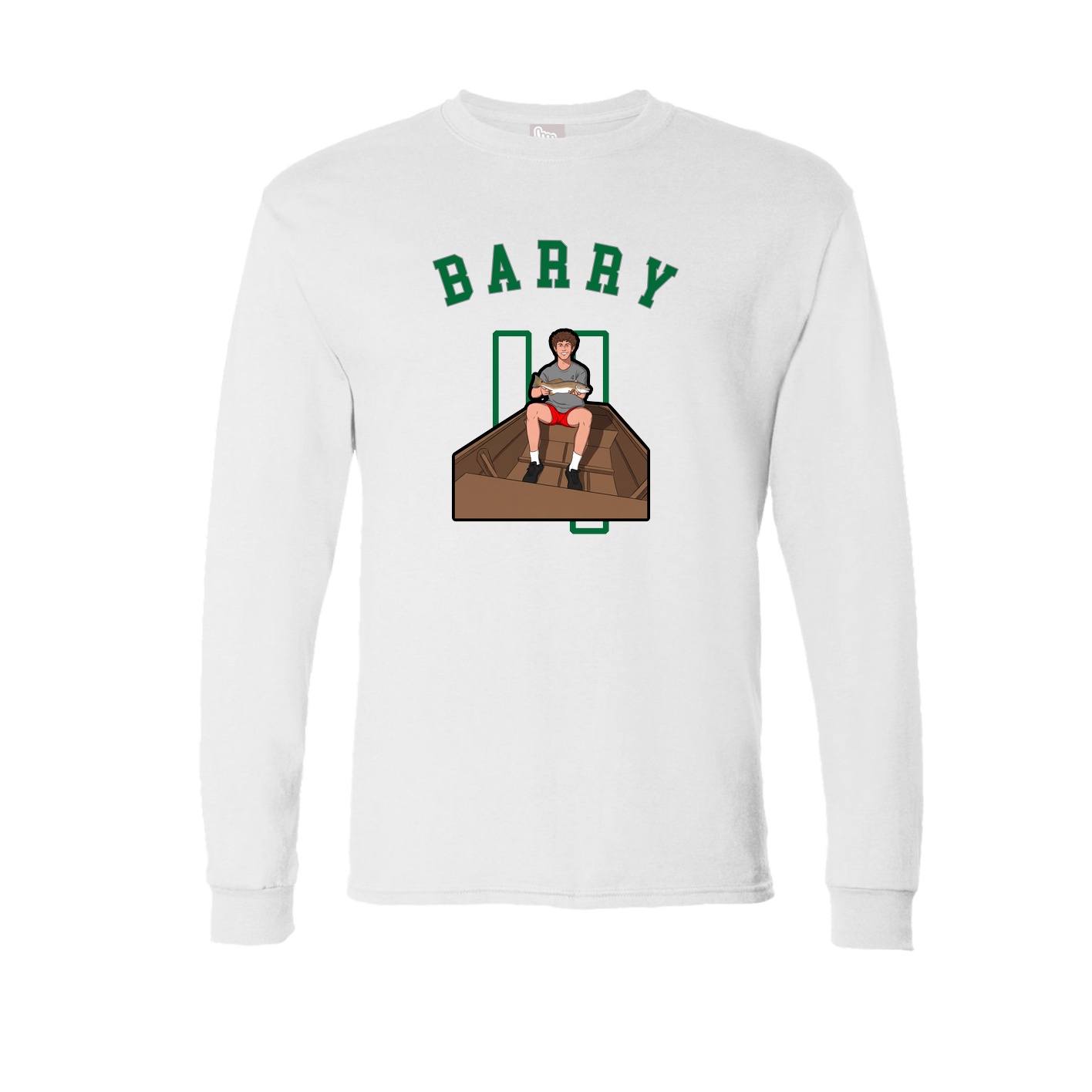 Long Sleeve Tee — Shirsey Arch in White