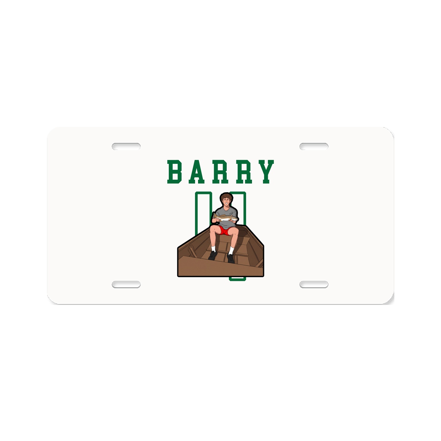 License Plate — Shirsey in Classic