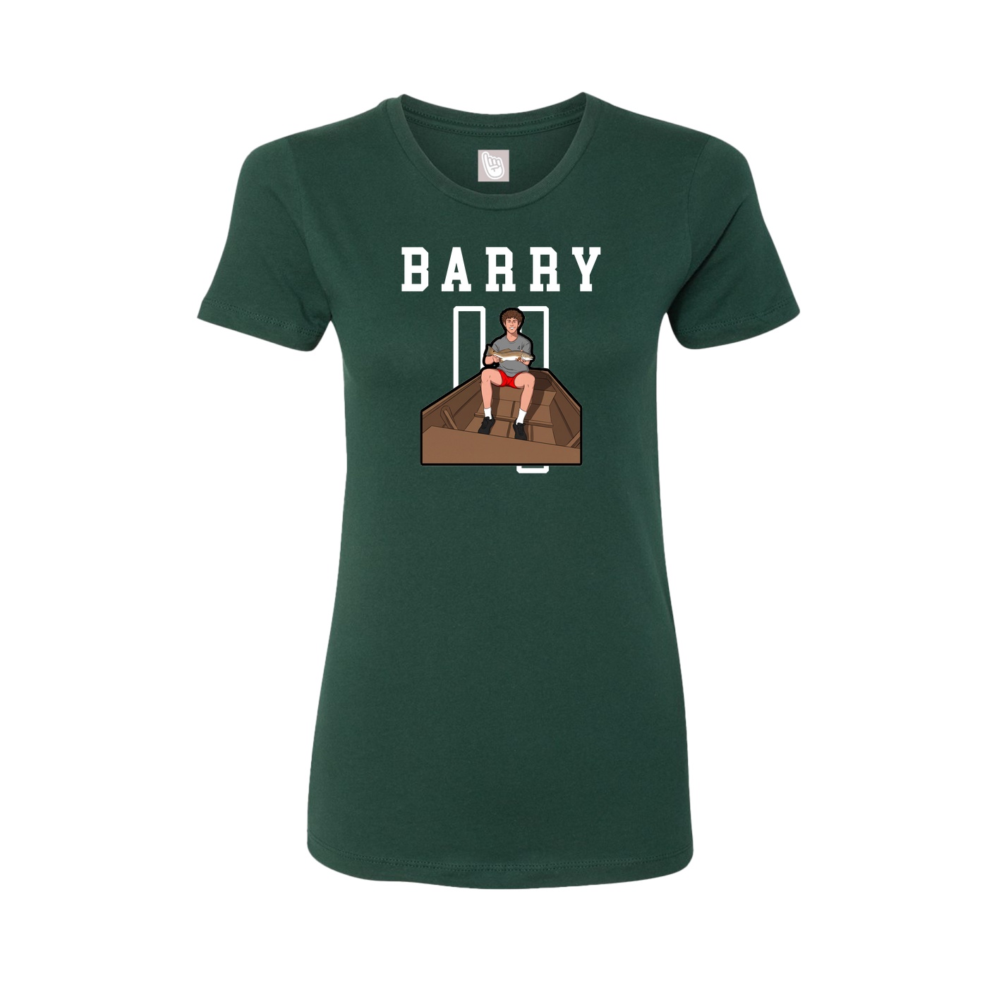 Fitted Women's Tee — Shirsey in Green