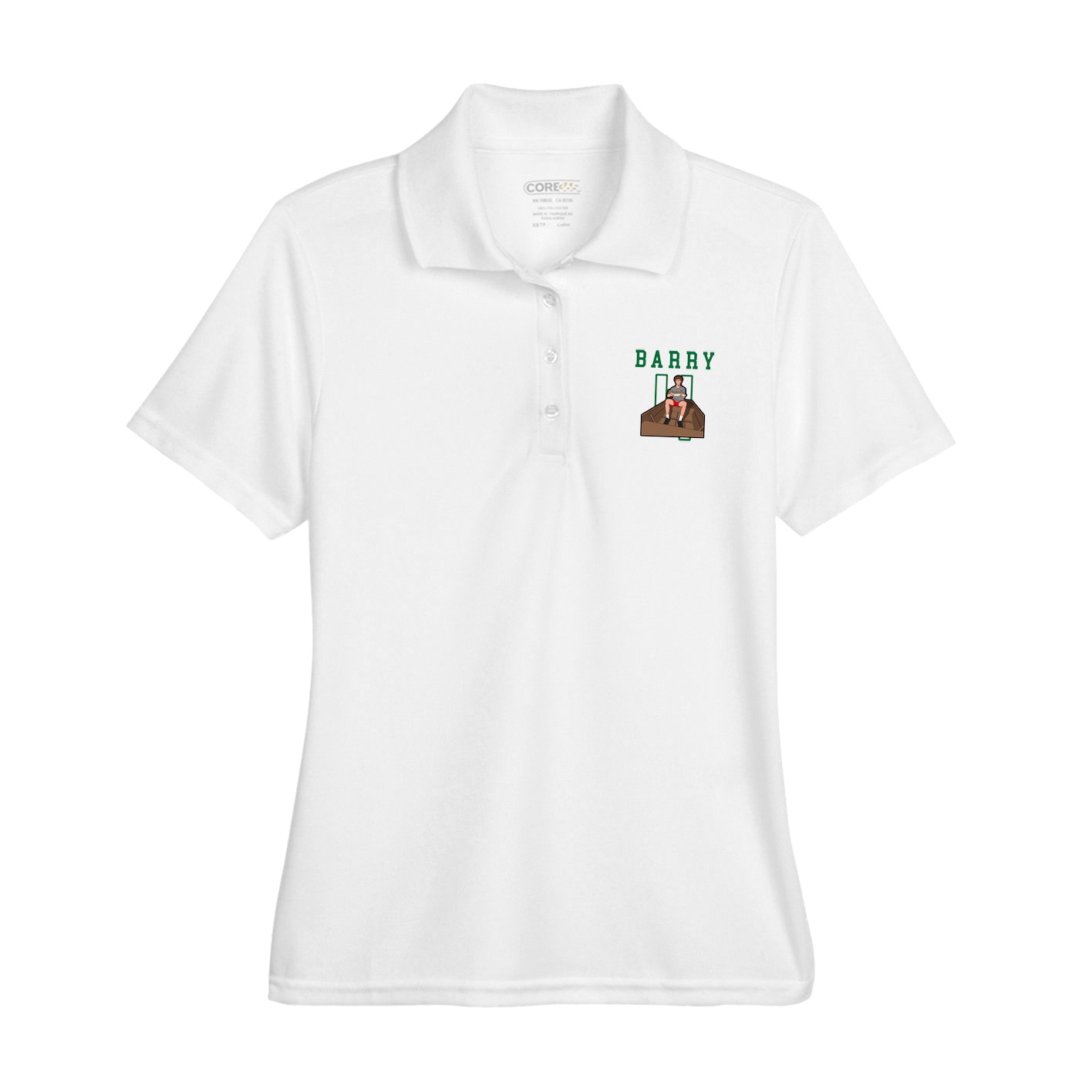 Womens Performance Polo — Shirsey in White