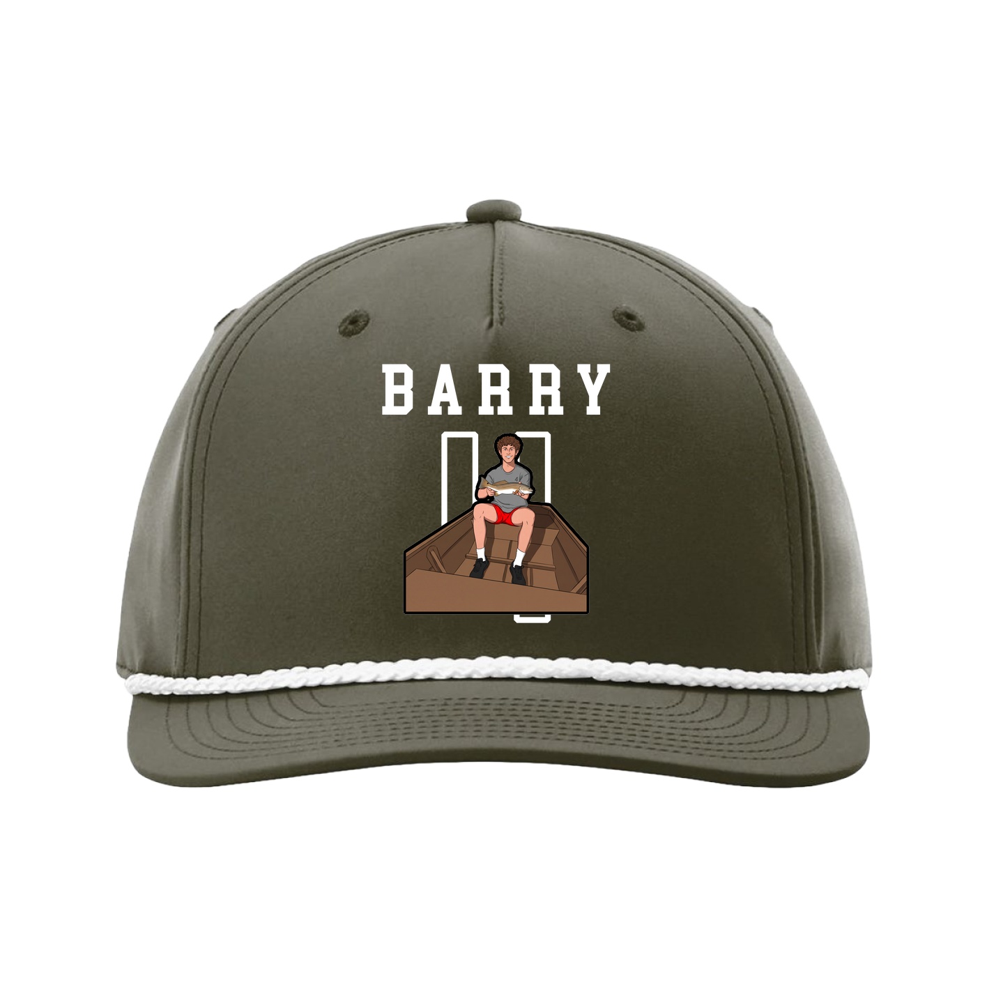 Five-Panel Classic Rope Cap — Shirsey in Green