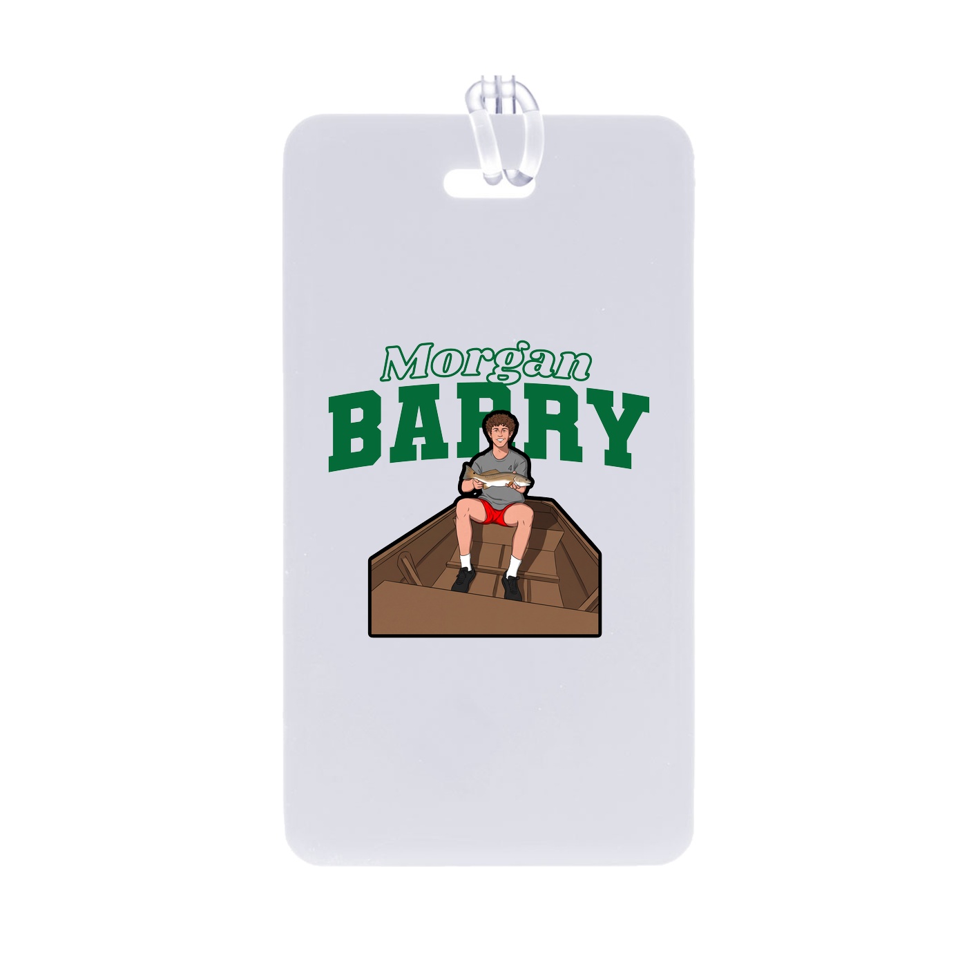 Bag Tag — Name Arch in Classic