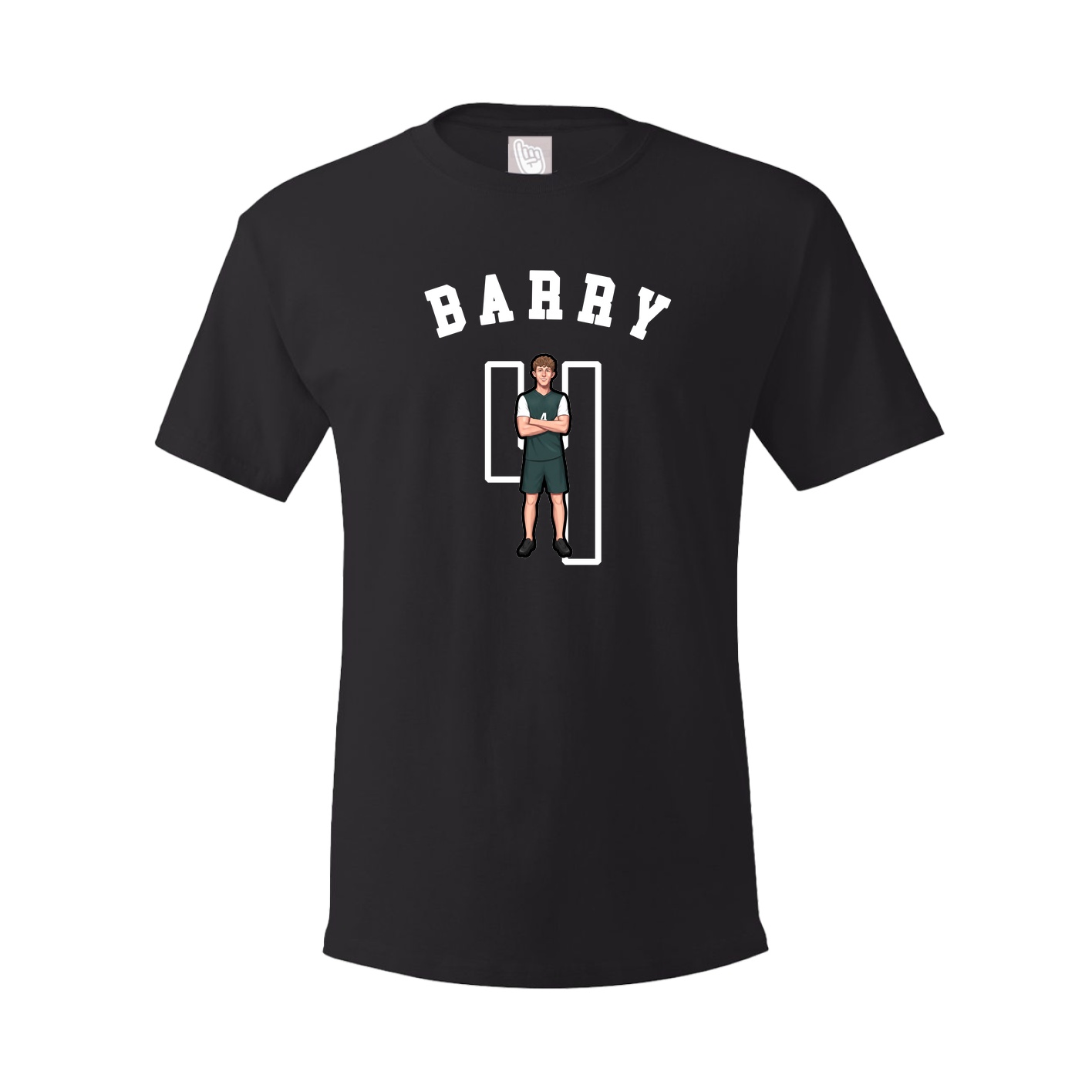 Youth Tee — Shirsey Arch in Black