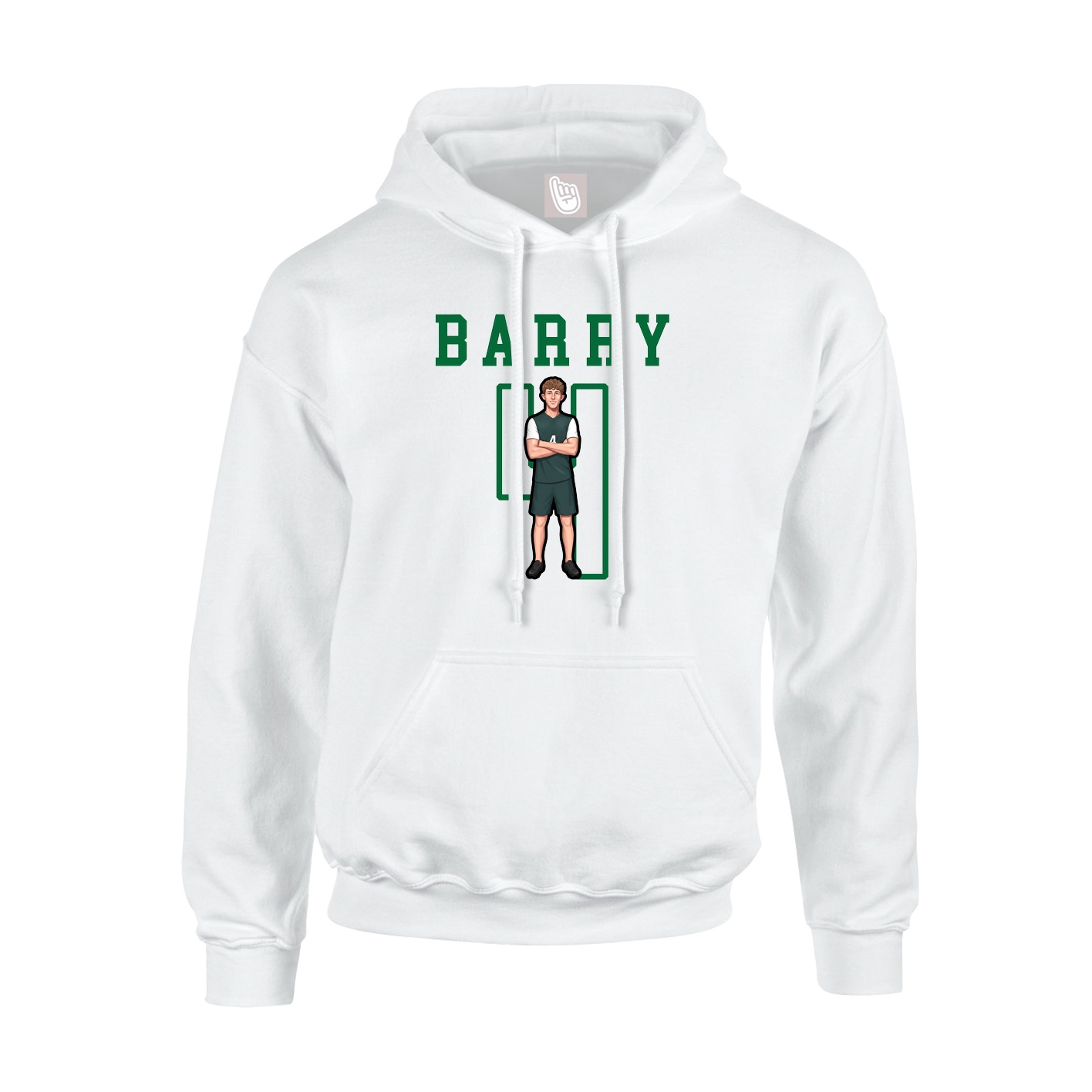 Youth Hoodie — Shirsey in White