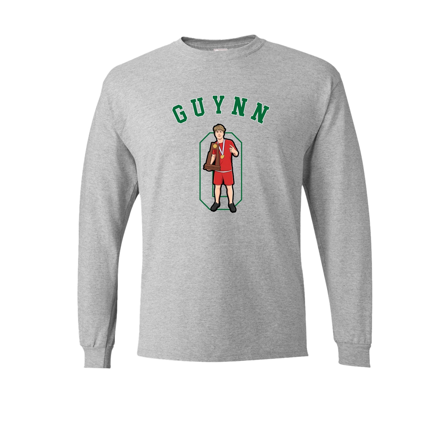 Long Sleeve Tee — Shirsey Arch in Grey