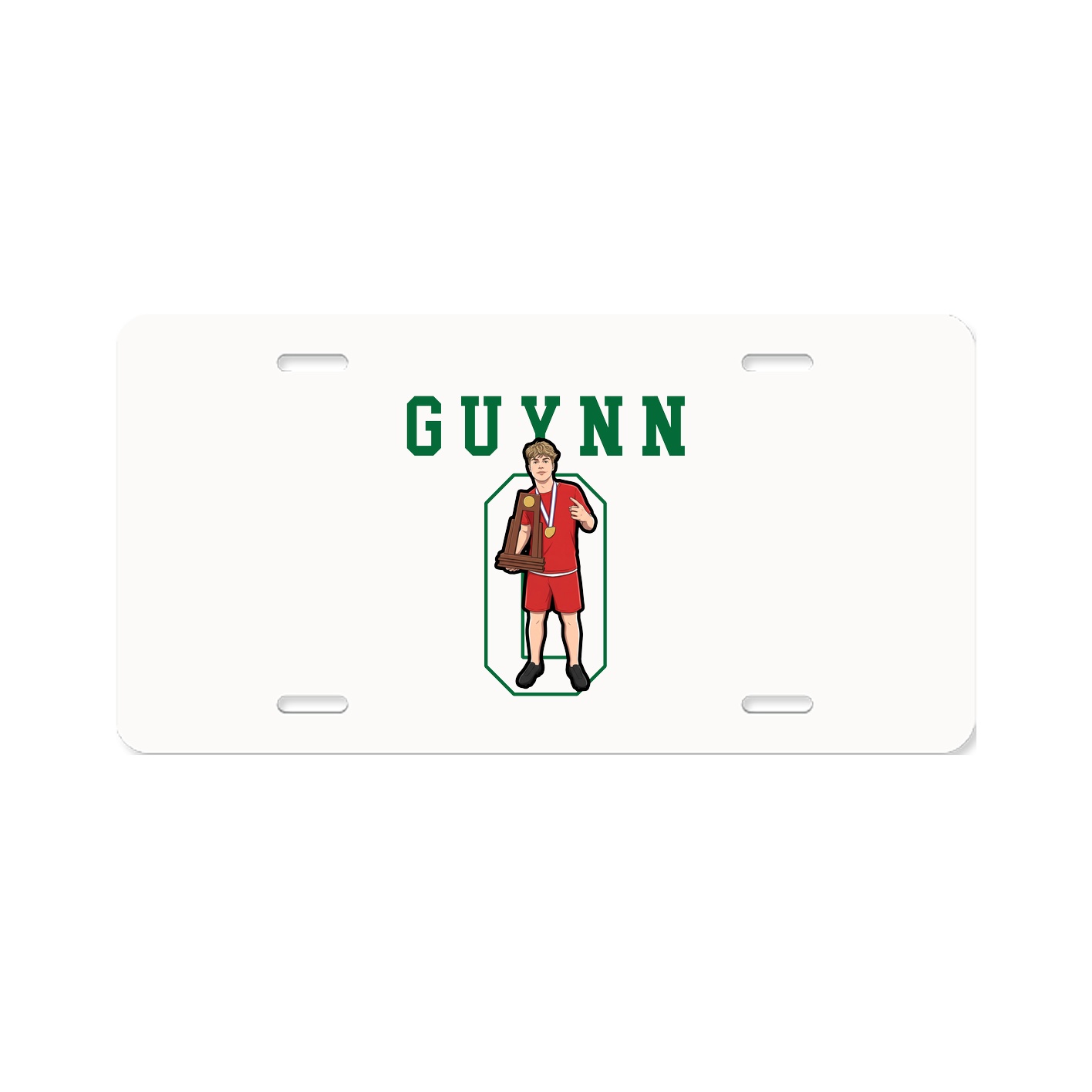 License Plate — Shirsey in Classic