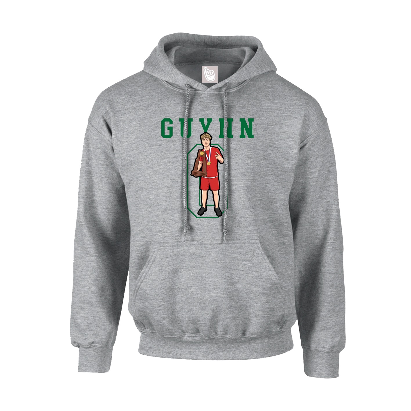 Hoodie — Shirsey in Grey