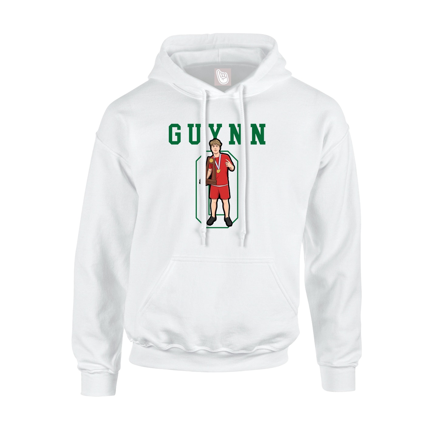 Youth Hoodie — Shirsey in White