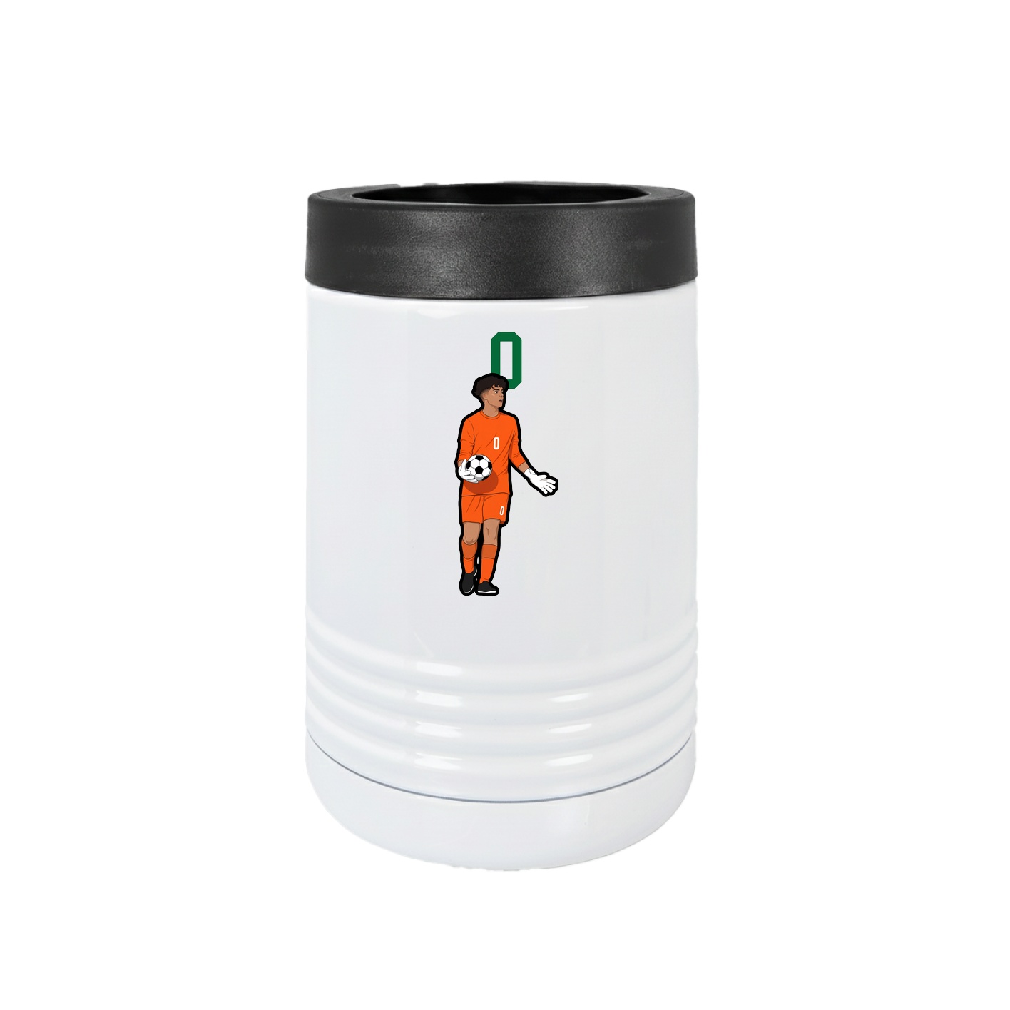 Beverage Holder — Number Top in White