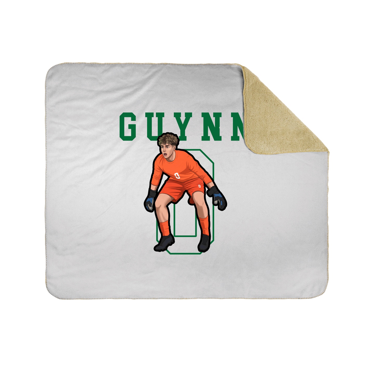 50x60 Sherpa Lined Throw Blanket