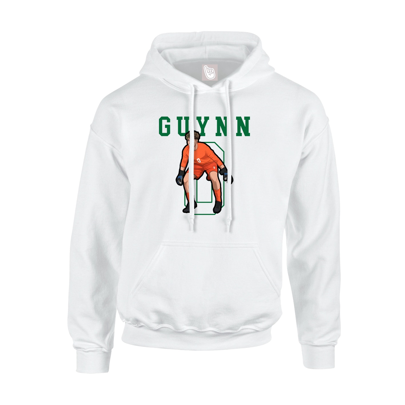 Hoodie — Shirsey in White
