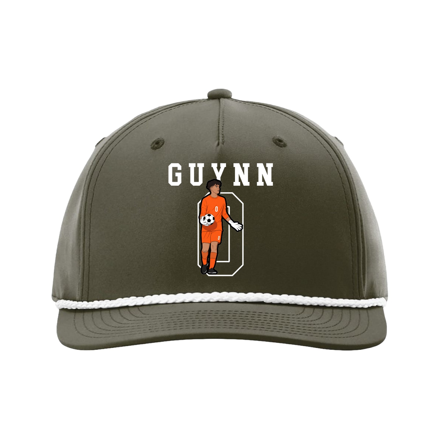 Five-Panel Classic Rope Cap — Shirsey in Green