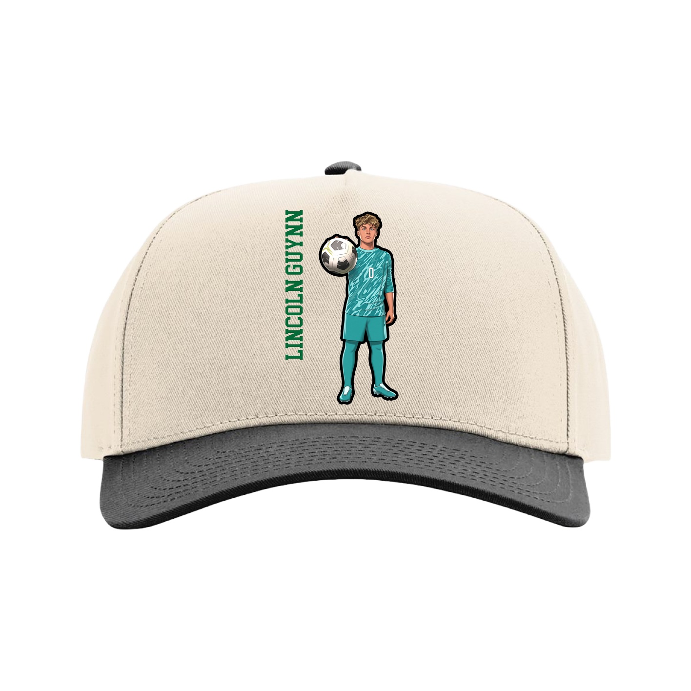 Full Fabric Five-Panel Champ Cap