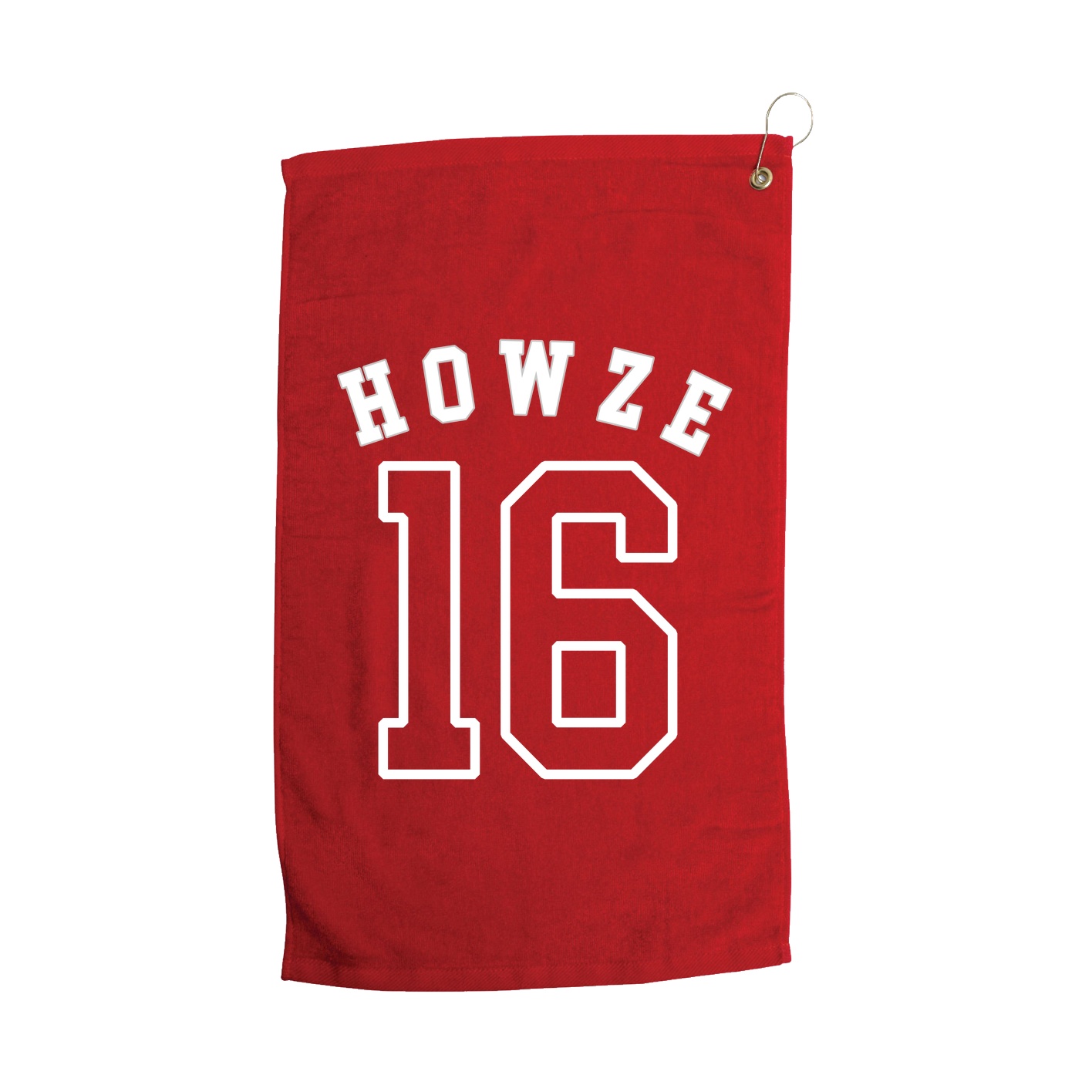 Golf Towel — Shirsey Arch in Red