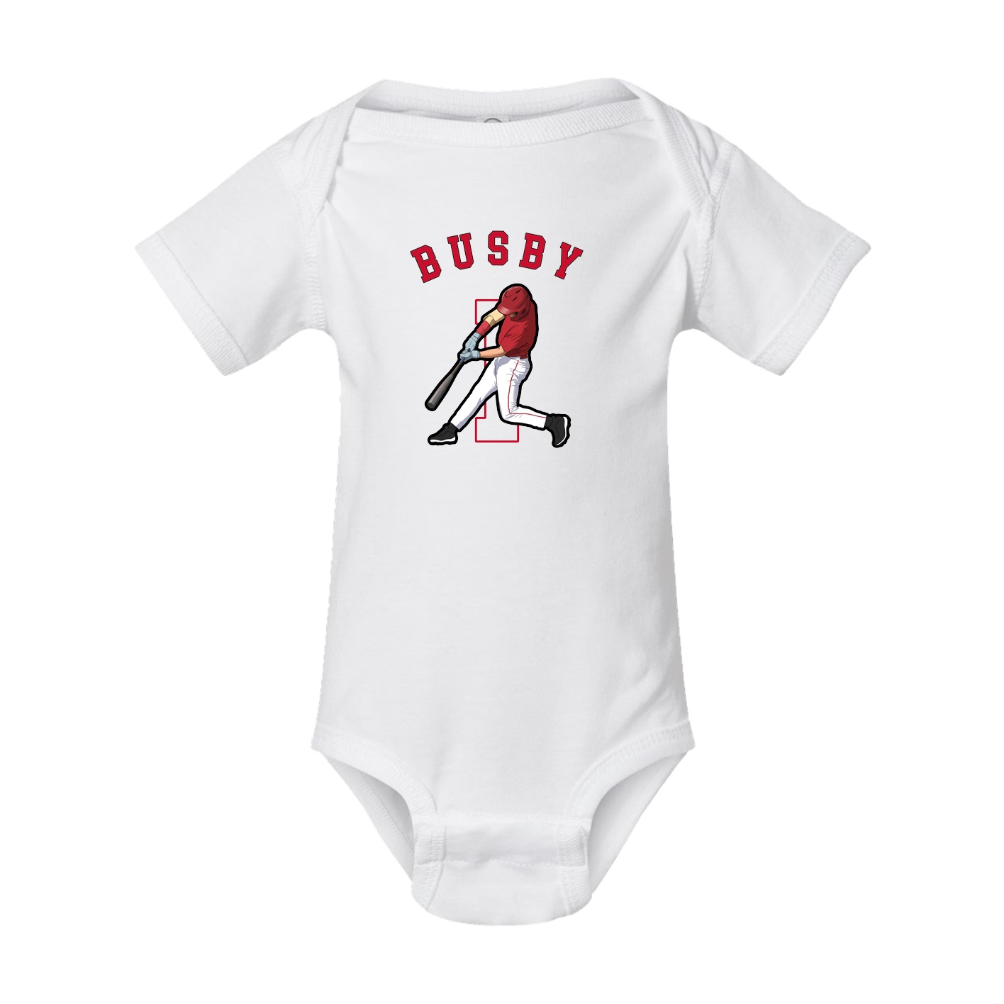 Baby Onesie — Shirsey Arch in White