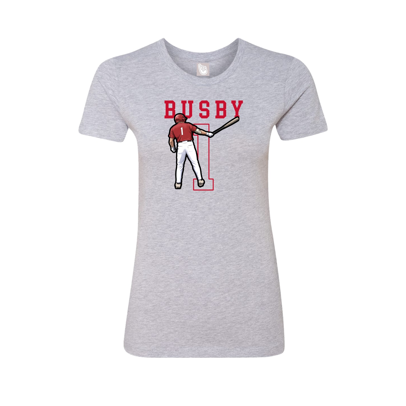 Fitted Women's Tee — Shirsey in Grey