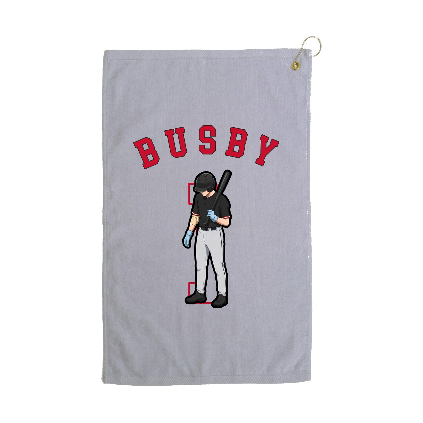 Golf Towel — Shirsey Arch in Grey