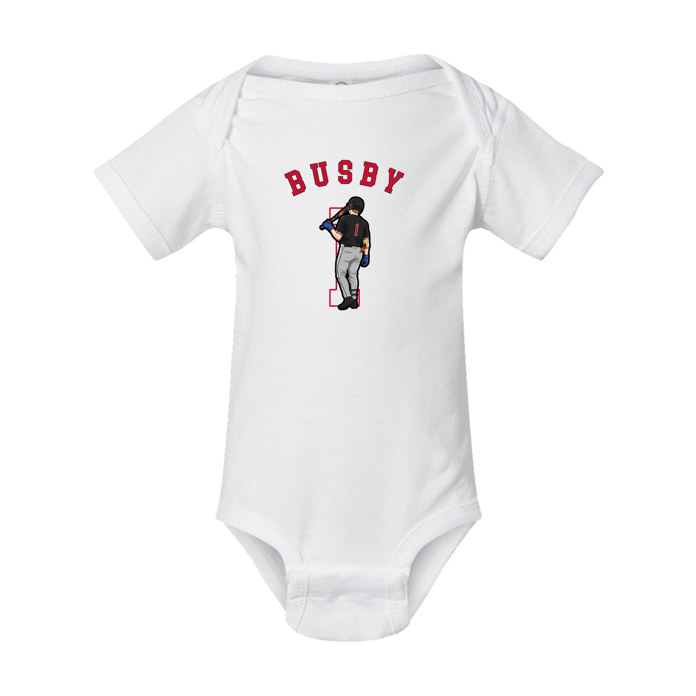 Baby Onesie — Shirsey Arch in White