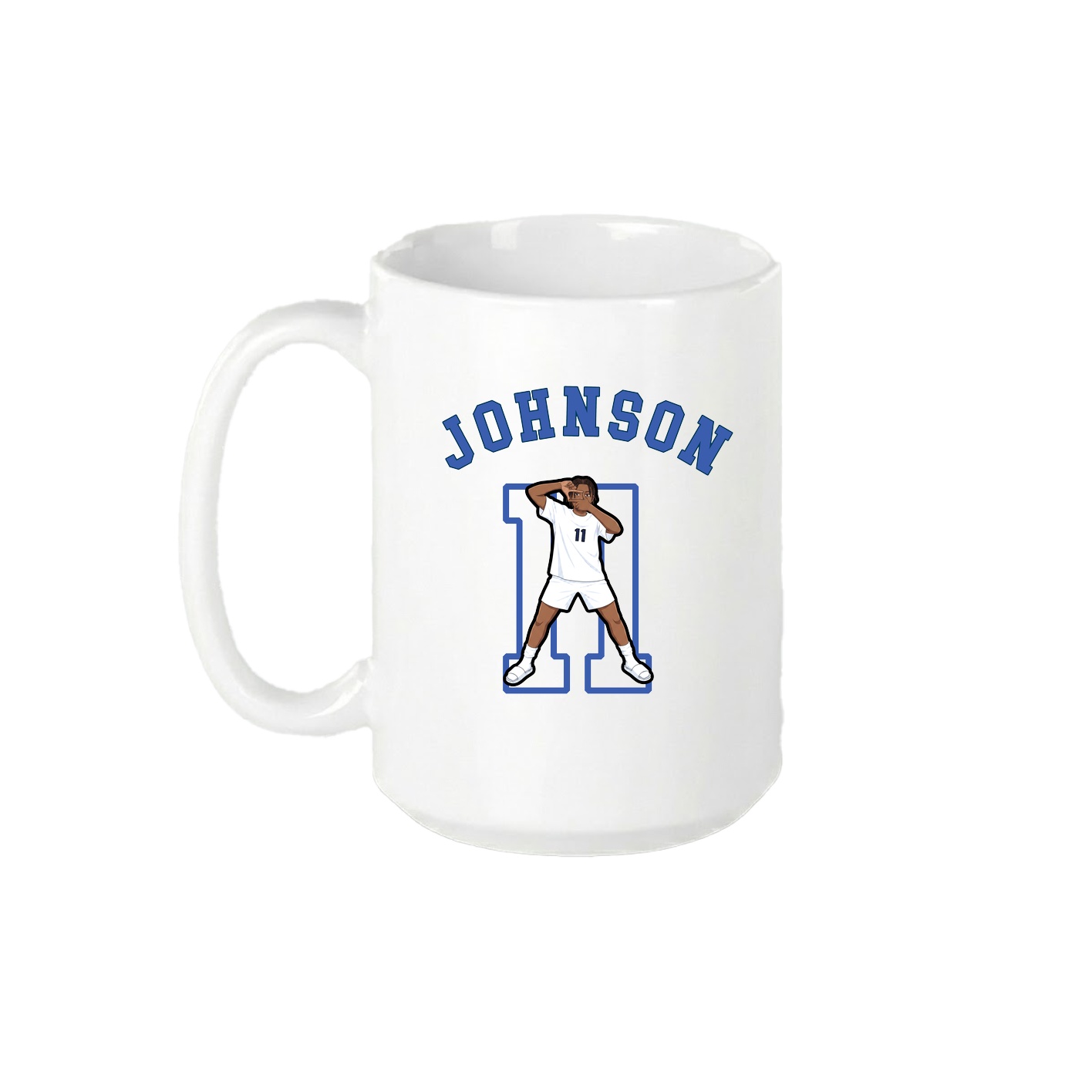15oz Coffee Mug — Shirsey Arch in White