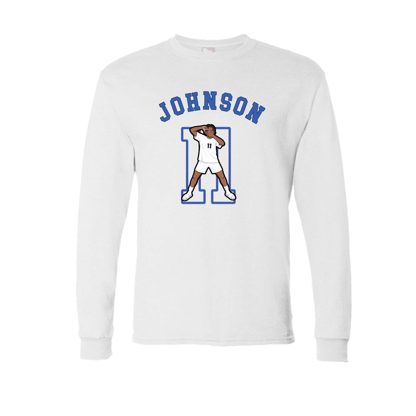 Long Sleeve Tee — Shirsey Arch in White