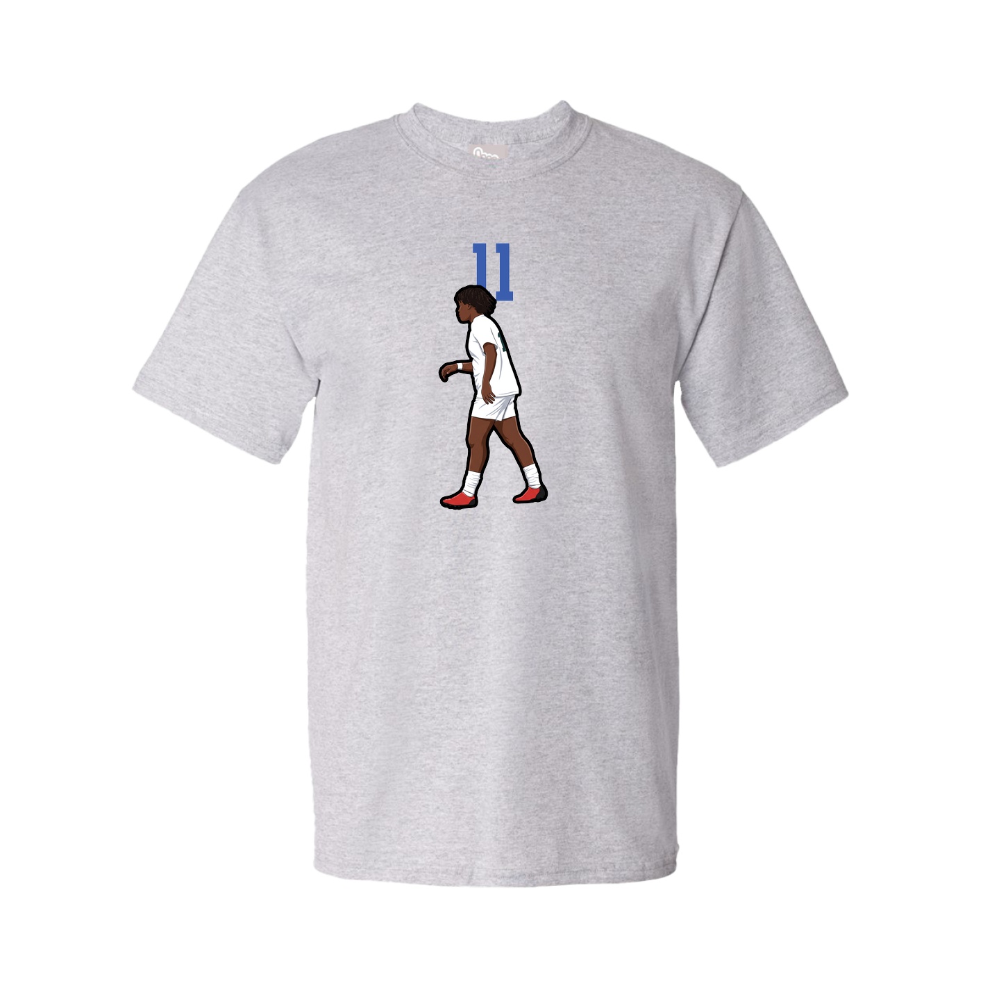 Tee — Number Top in Grey