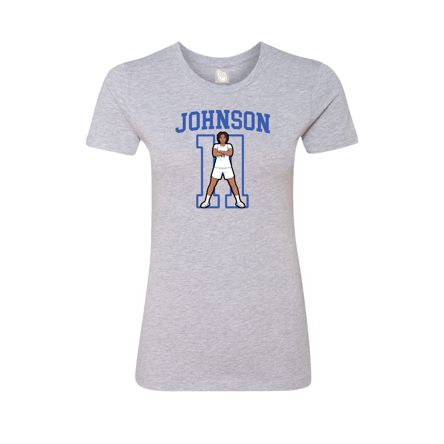 Womens Tee — Shirsey in Grey