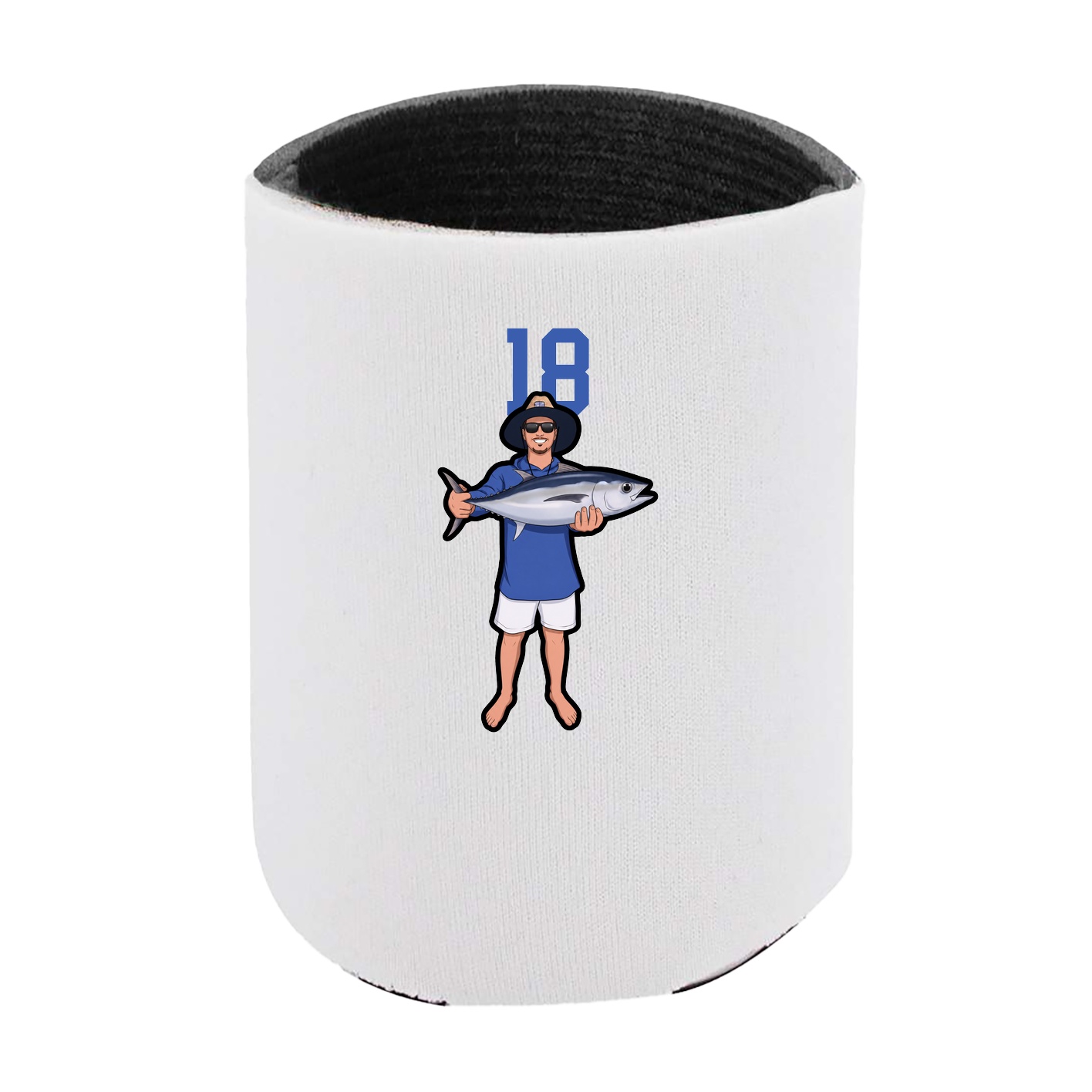 Can Holder — Number Top in White