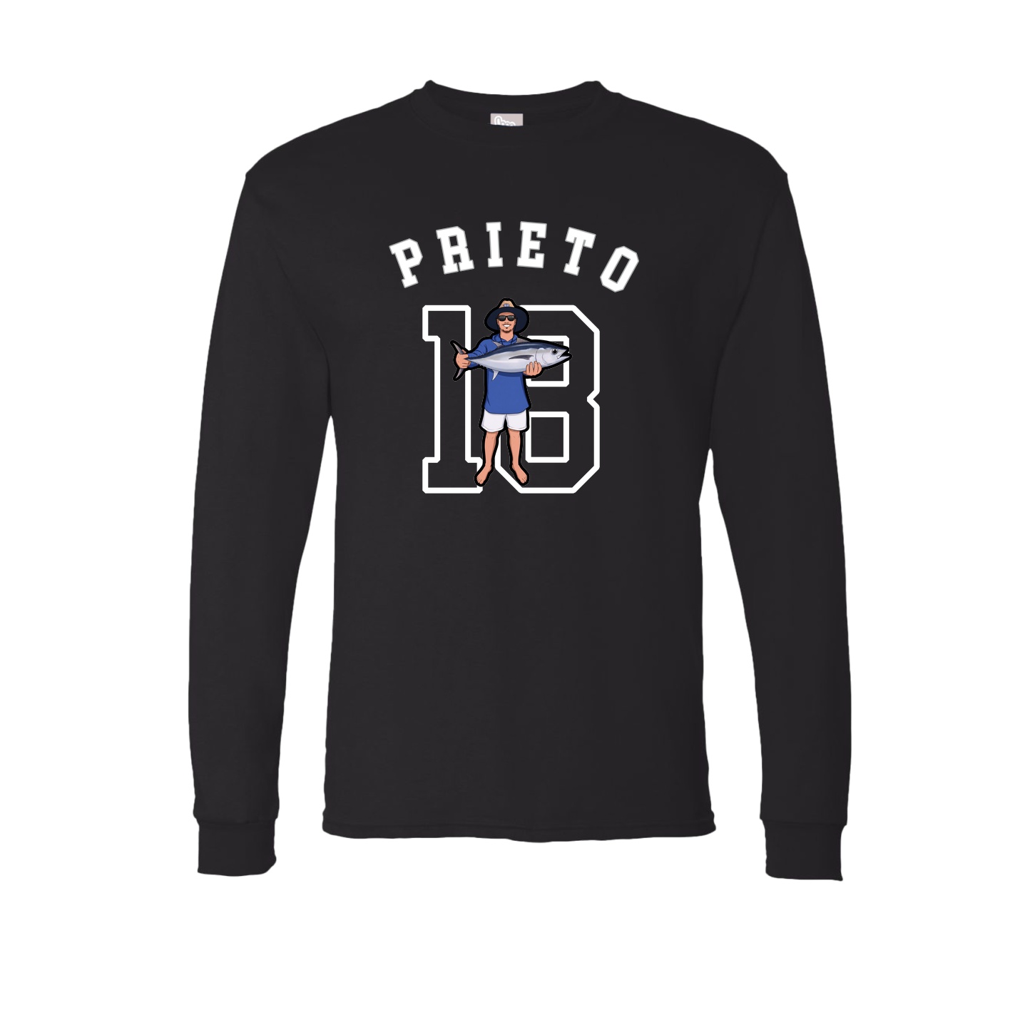 Long Sleeve Tee — Shirsey Arch in Black