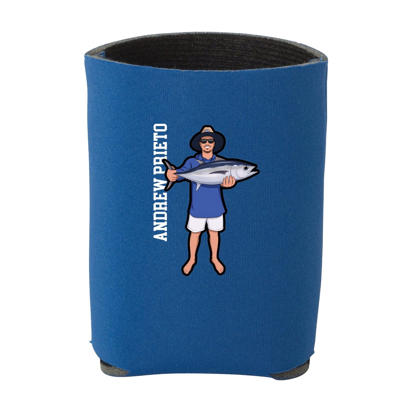 Can Holder — Name Vertical in Royal