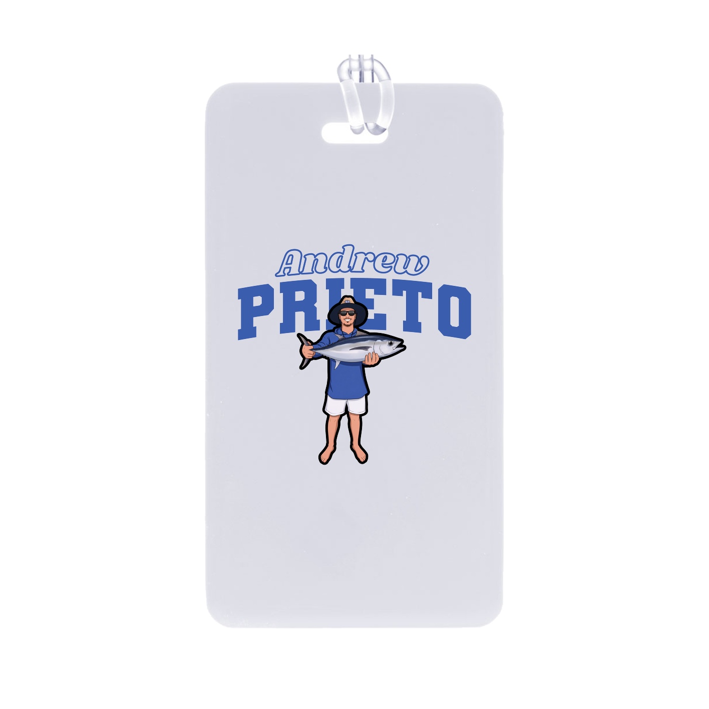 Bag Tag — Name Arch in Classic