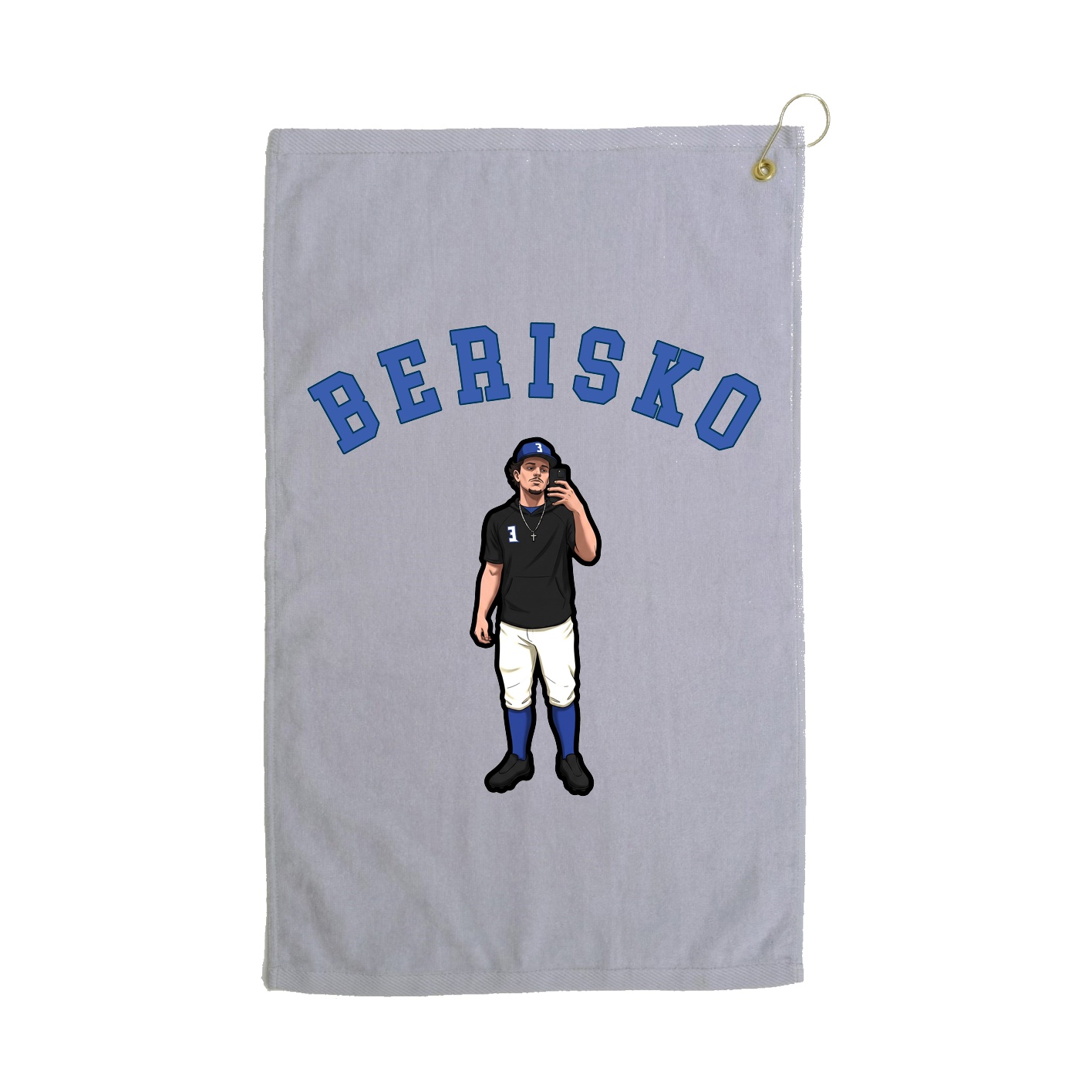 Golf Towel — Shirsey Arch in Grey