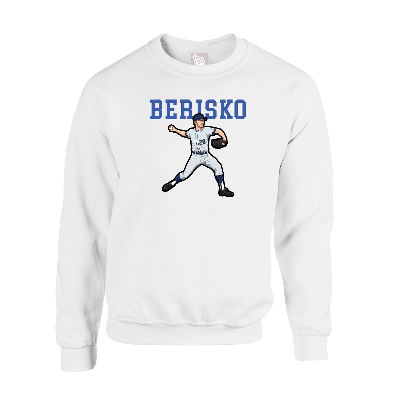 Fleece Crew — Shirsey in White
