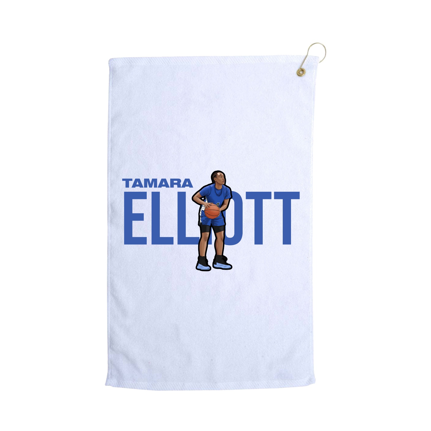 Golf Towel — Player Name in White