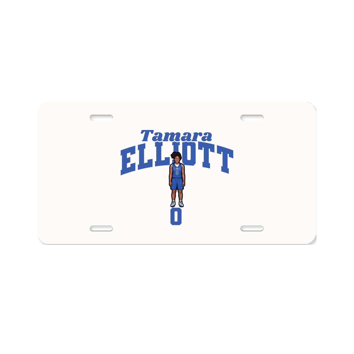 License Plate — Signature Arch in Classic