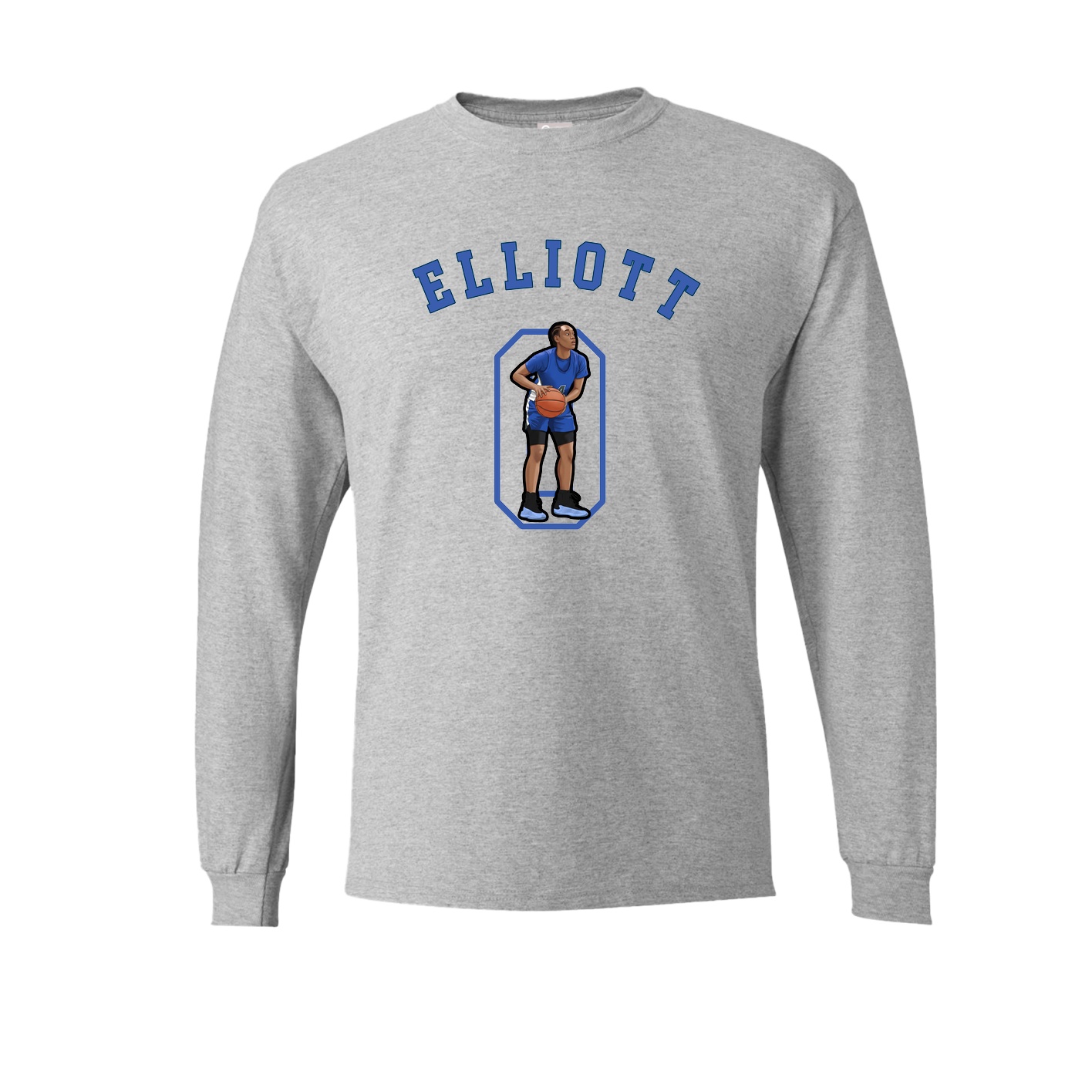Long Sleeve Tee — Shirsey Arch in Grey