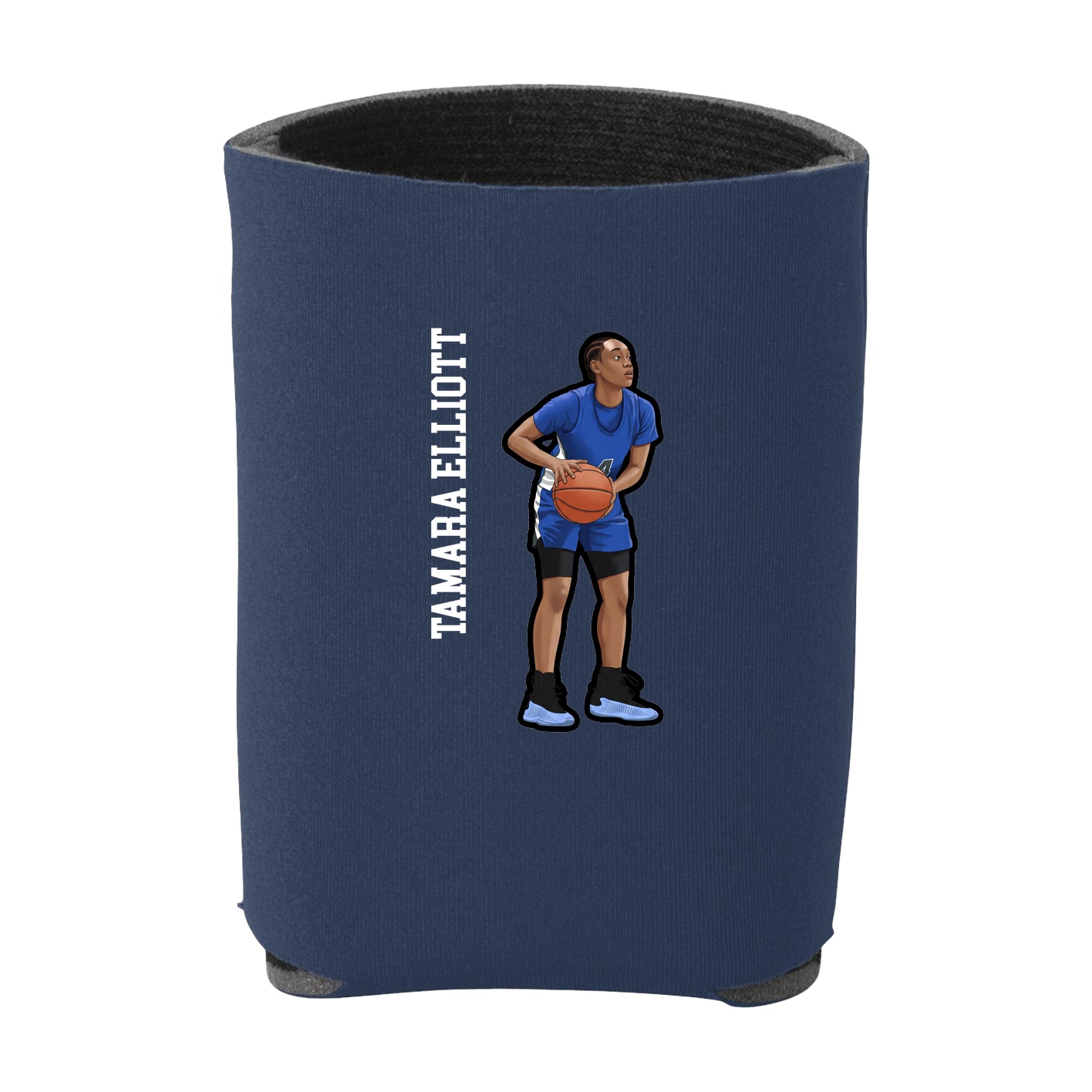 Can Holder — Name Vertical in Navy