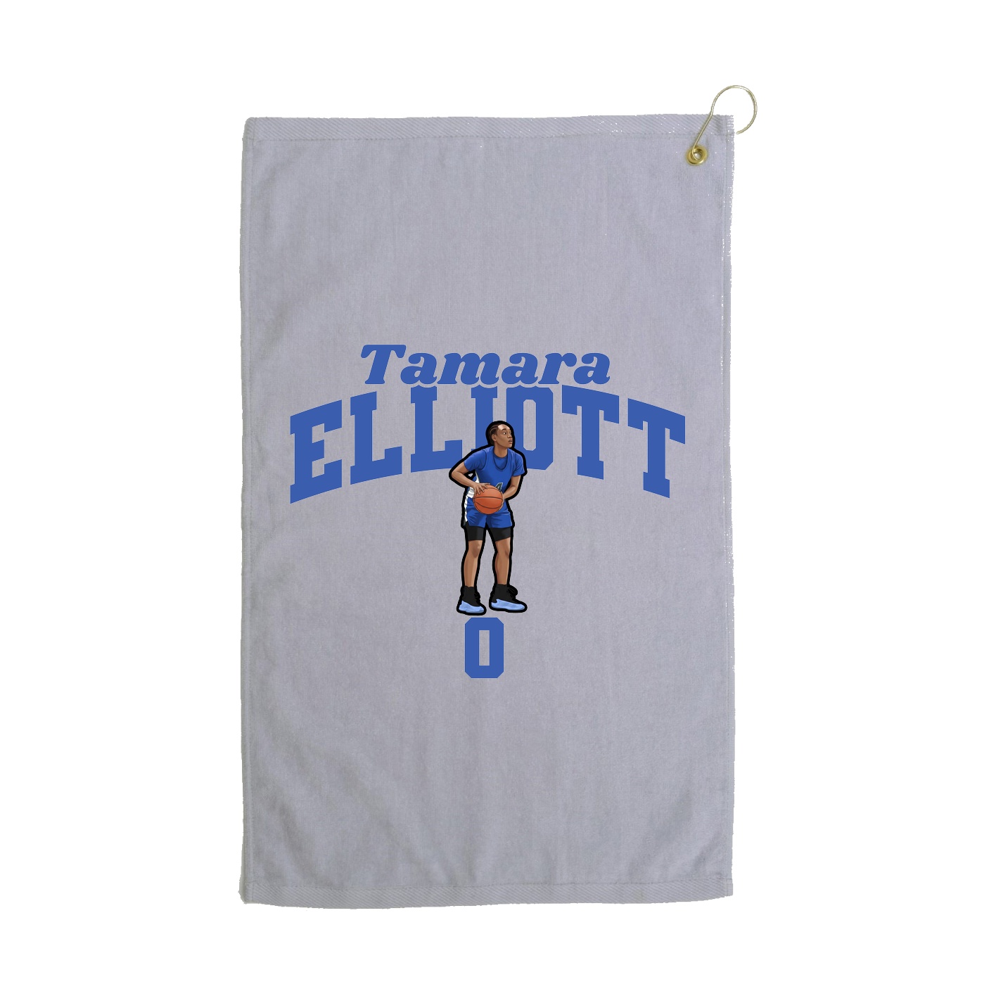 Golf Towel — Signature Arch in Grey