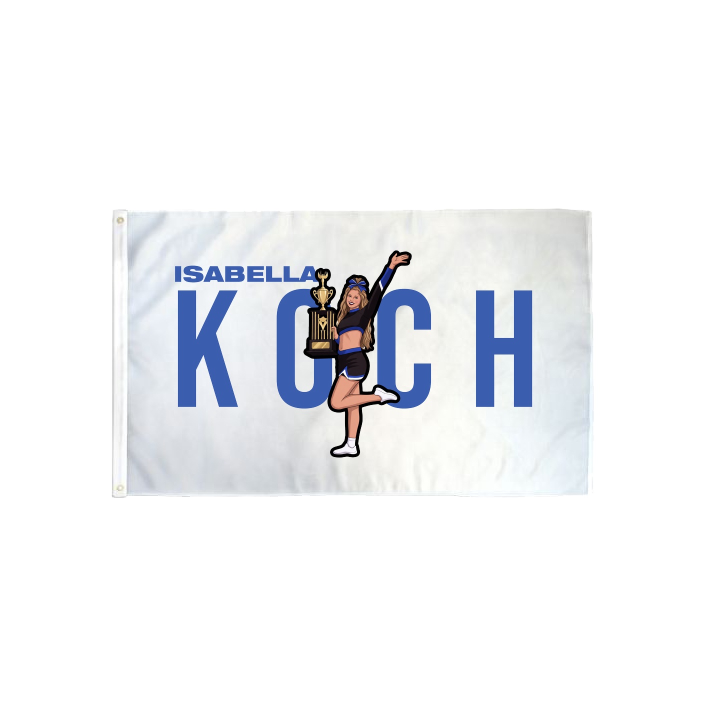 3x5 Flag — Player Name in Classic