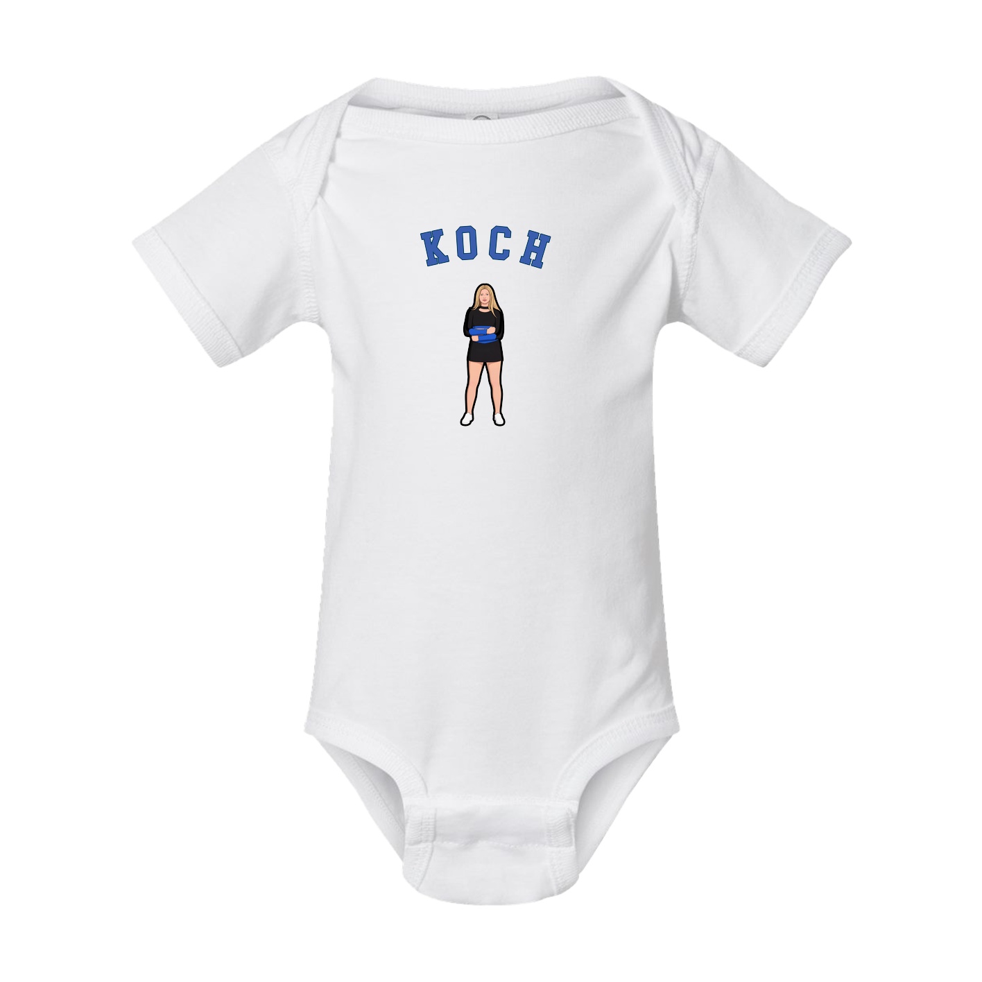 Baby Onesie — Shirsey Arch in White