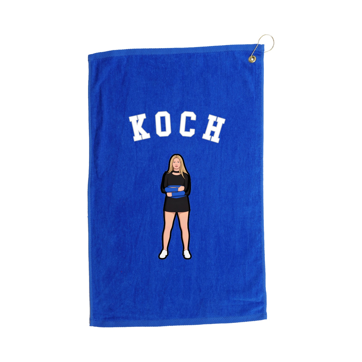 Golf Towel — Shirsey Arch in Royal