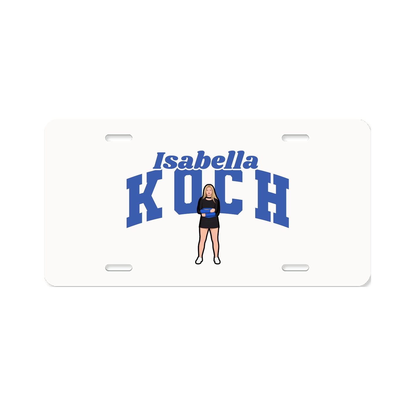 License Plate — Signature Arch in Classic