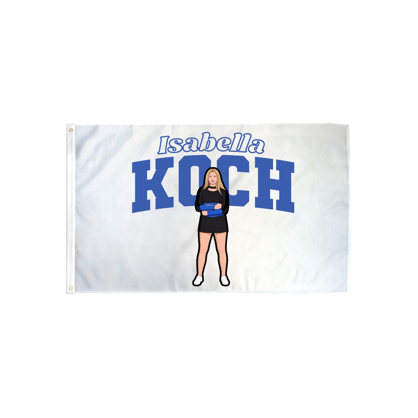 3x5 Flag — Name Arch in Classic