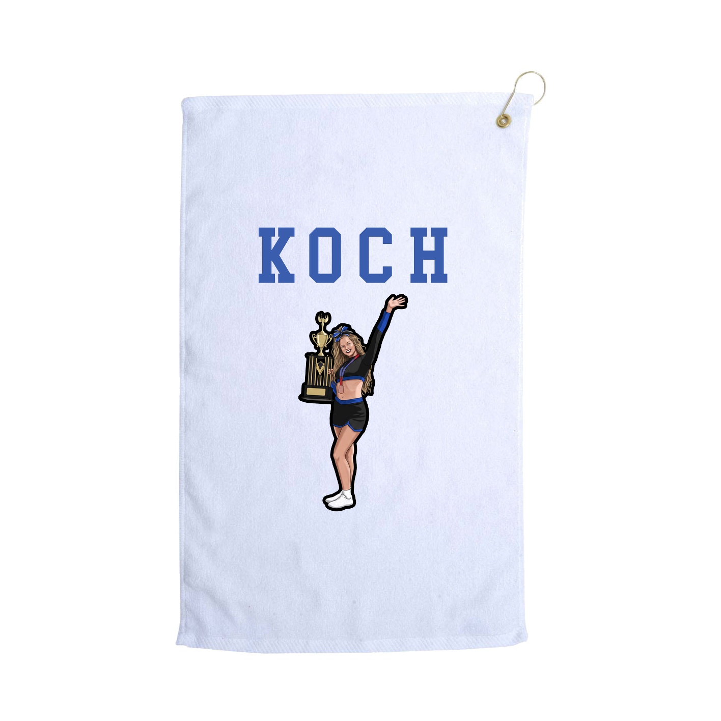 Golf Towel — Shirsey in White