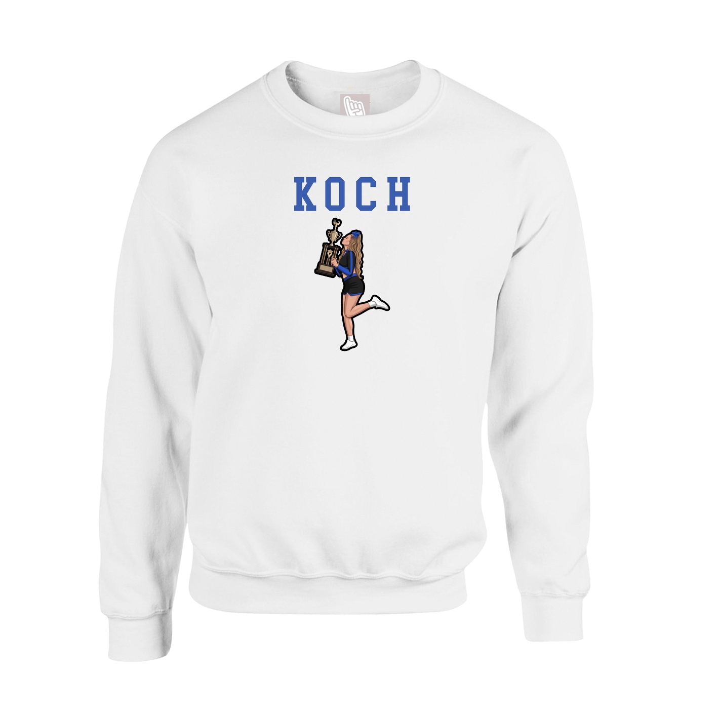 Fleece Crew — Shirsey in White
