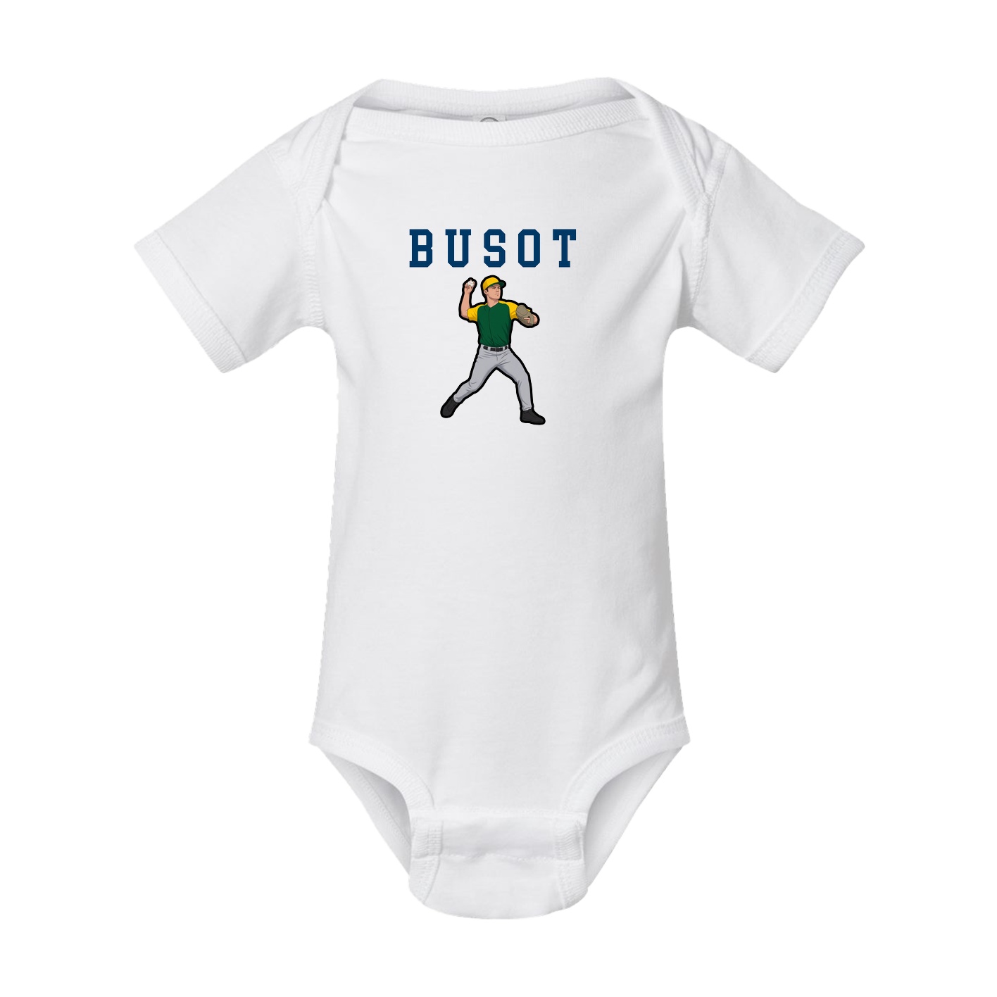 Baby Onesie — Shirsey in White
