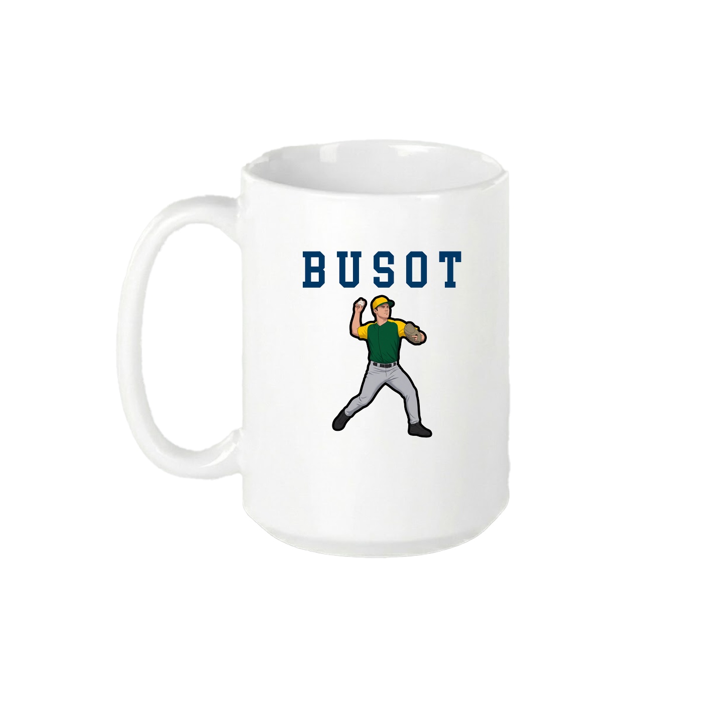15oz Coffee Mug — Shirsey in White