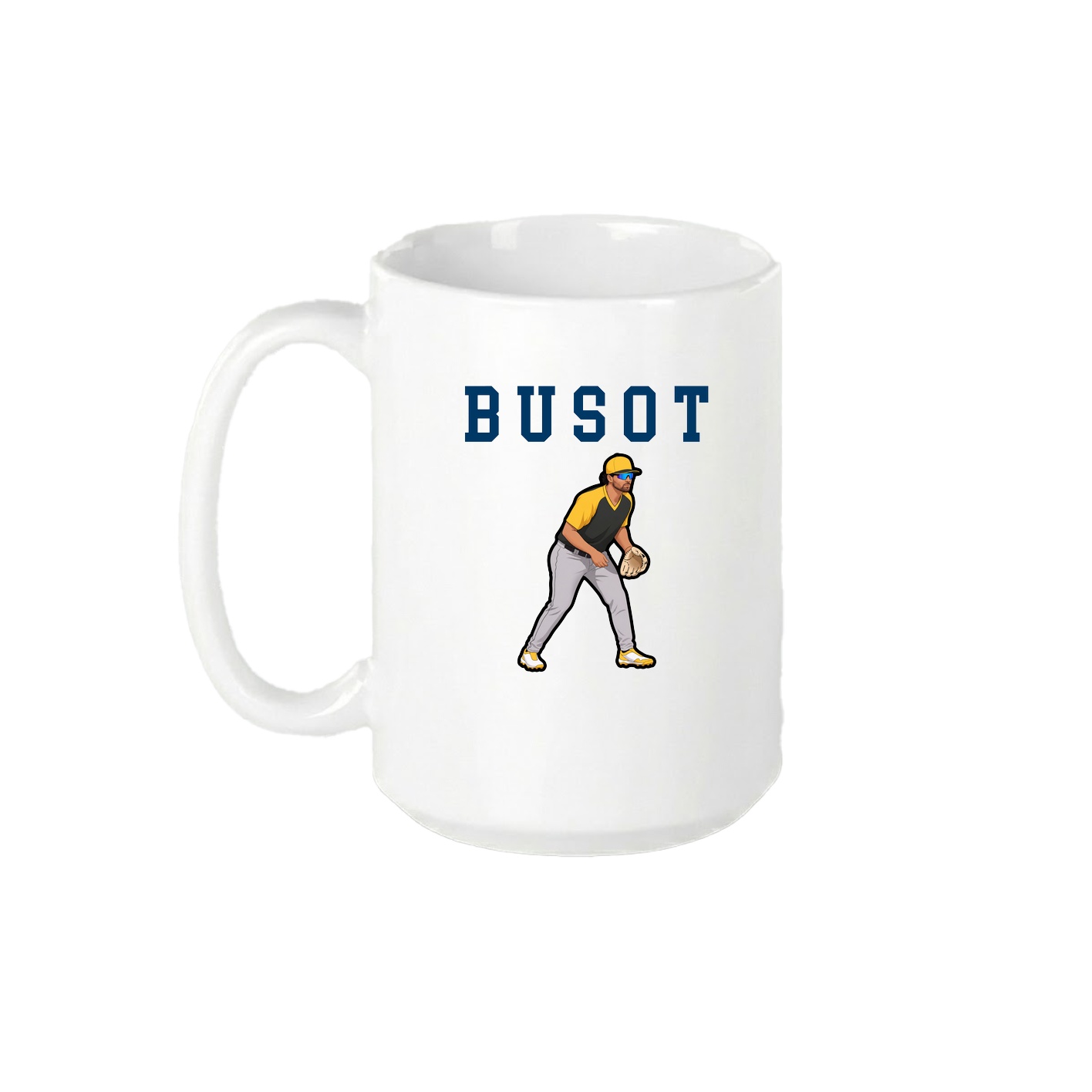 15oz Coffee Mug — Shirsey in White