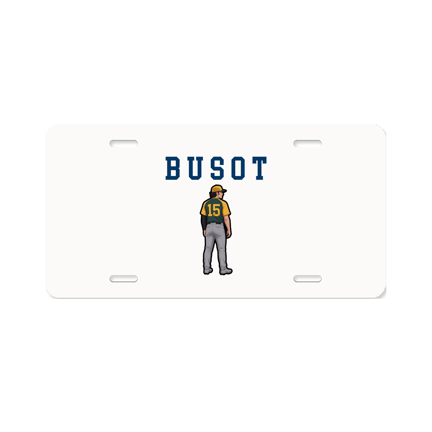 License Plate — Shirsey in Classic